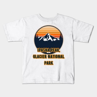 Ipasha Peak, Glacier National Park Kids T-Shirt